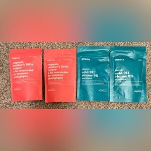 DAVIDsTEA 4 bags of sealed loose Organic Herbal Infusion Tea